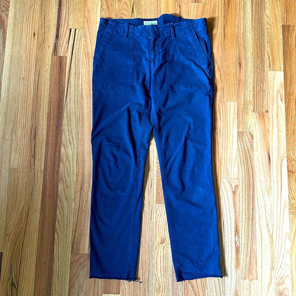 Nili Lotan Blue Jenna Pant - Classic Style